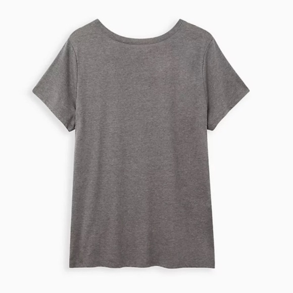 NWT Torrid Every Mother Is A Working Woman Soft Crew Neck T-Shirt In Grey - Picture 3 of 7
